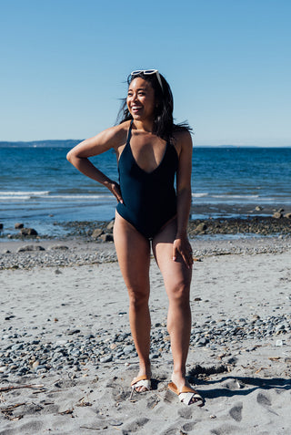 Solstice One-Piece - Navy