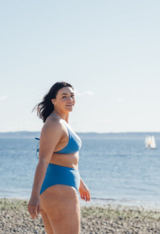 Tropic Bikini Top - Sky Blue