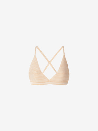 Tropic Bikini Top - Dune Swirl